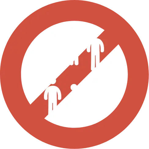 No large groups